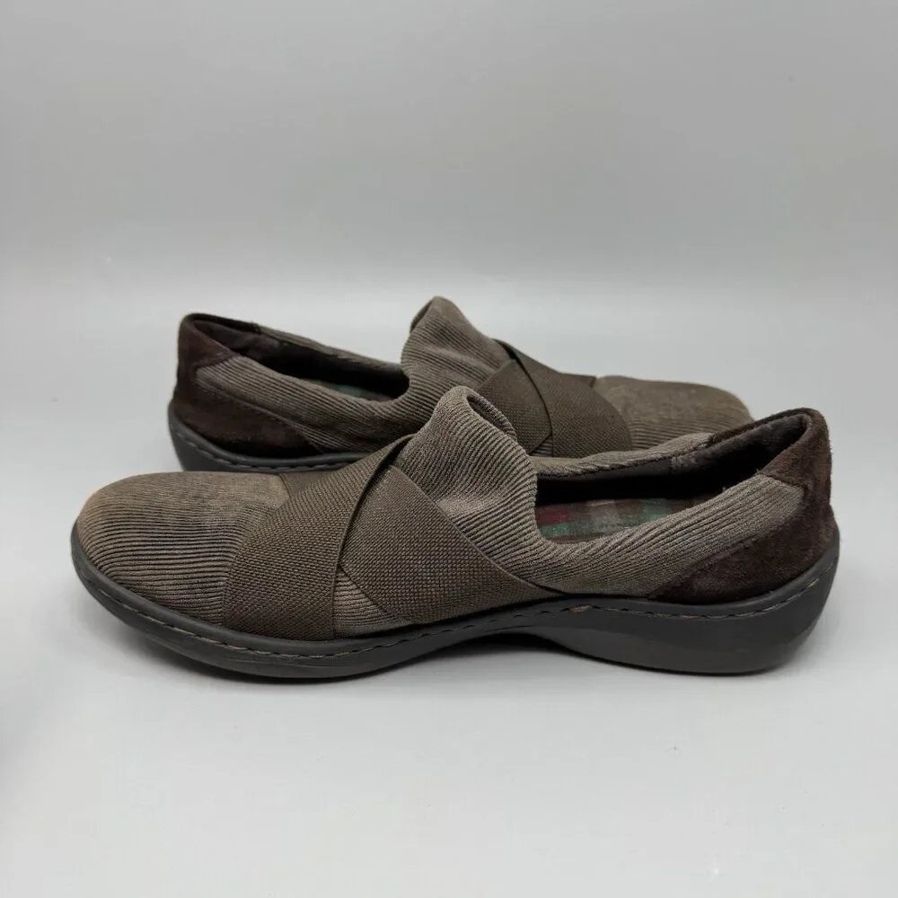 Born Shoes Womens 9 M Banshee Sip On Casual Sneaker Brown  Comfort Flats